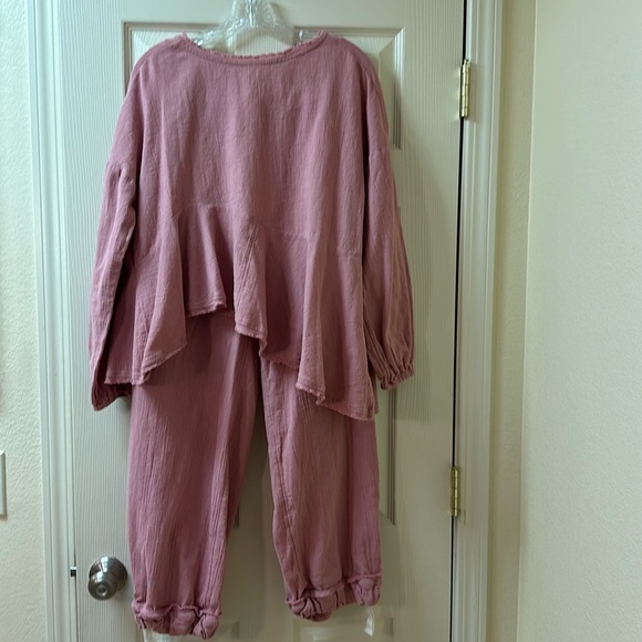 Free People Other - Free People Two Piece Set. Size Small. Dusty Pink. Final Price!